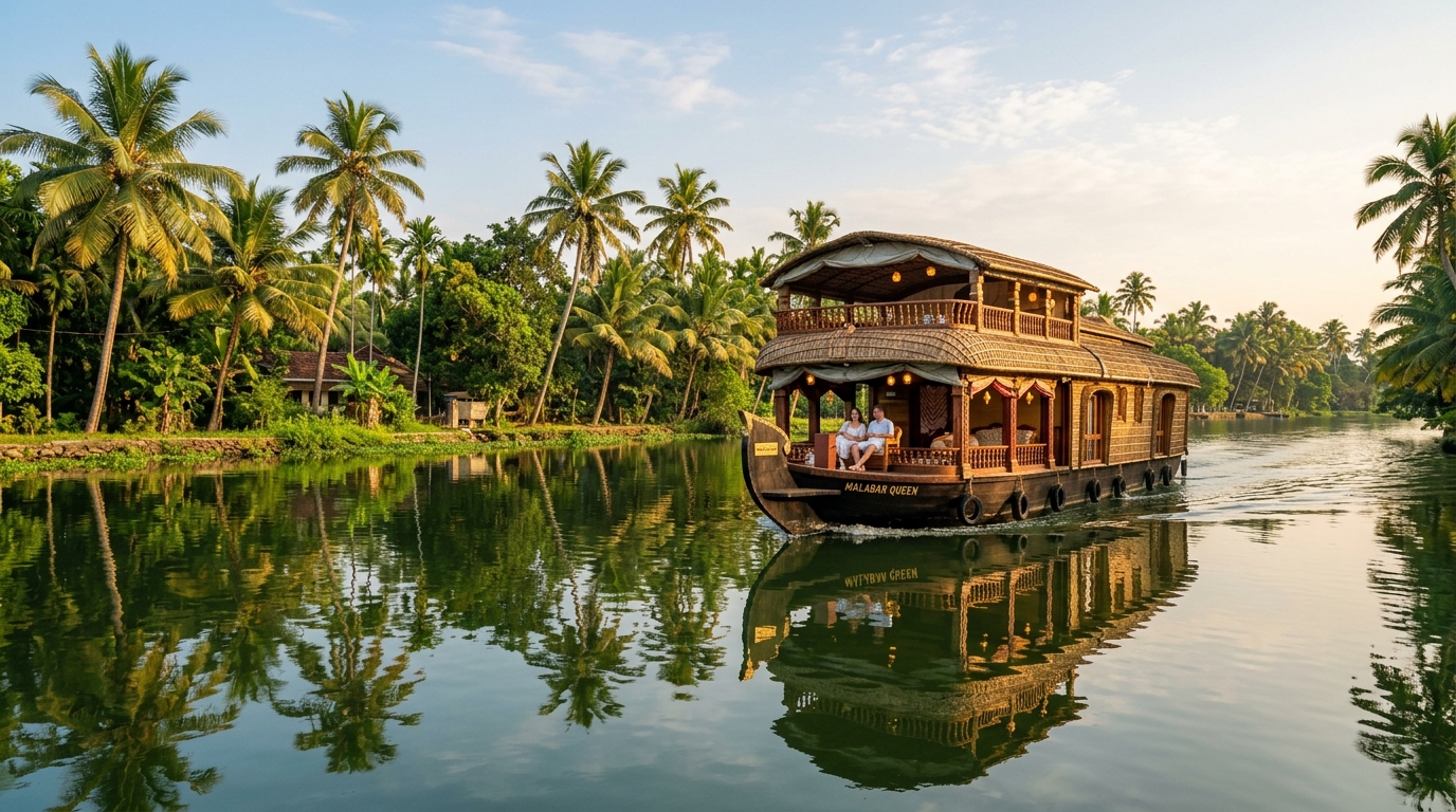 Incredible India Kerala Backwaters Houseboat